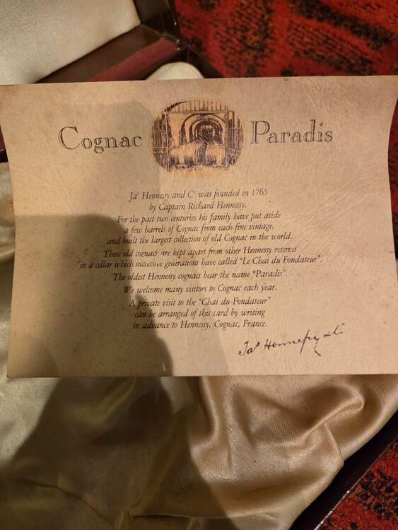 PARADIS（お酒）の商品画像 - 査定依頼日：2025年1月24日 - 最高査定価格：50,000円