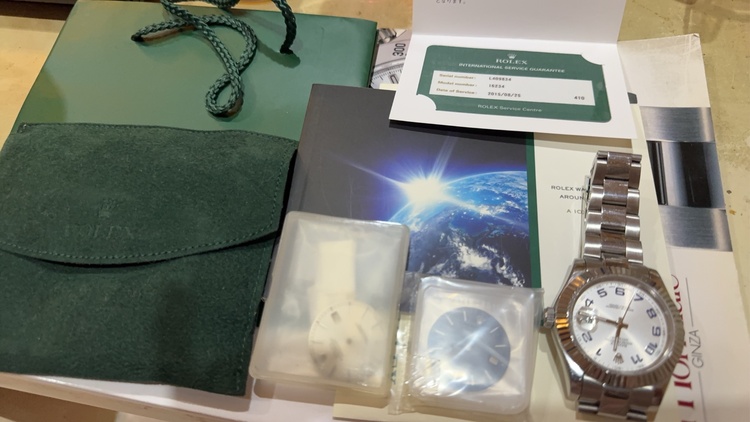 ロレックス パーペチュアル 1623（高級時計）の商品画像 - 査定依頼日：2026年3月16日 - 最高査定価格：1,550,000円