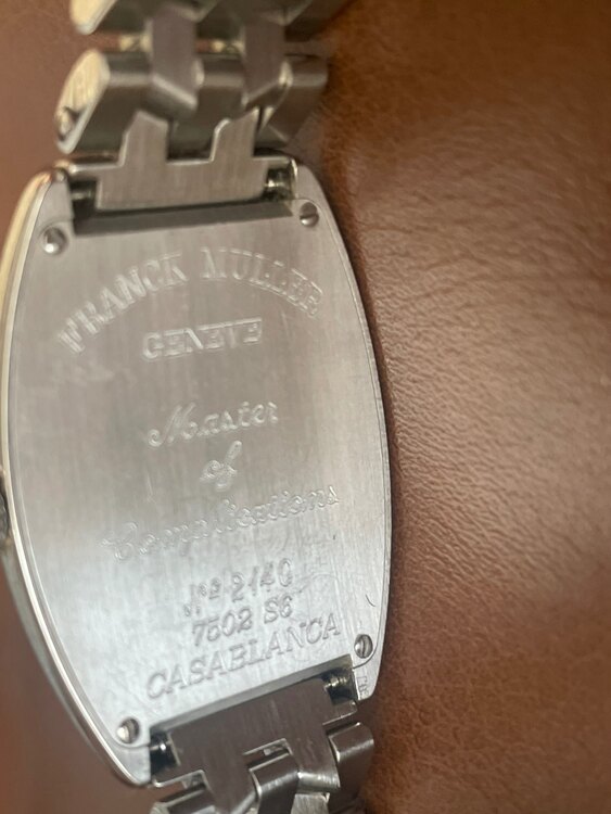 フランクミュラー カサブランカ 7502CASA（高級時計）の商品画像 - 査定依頼日：2025年5月11日 - 最高査定価格：250,000円