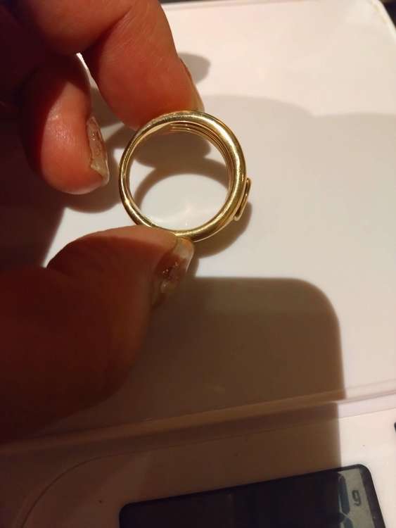 １８k１６gショーメリング（金・貴金属）の商品画像 - 査定依頼日：2022年9月13日 - 最高査定価格：92,000円