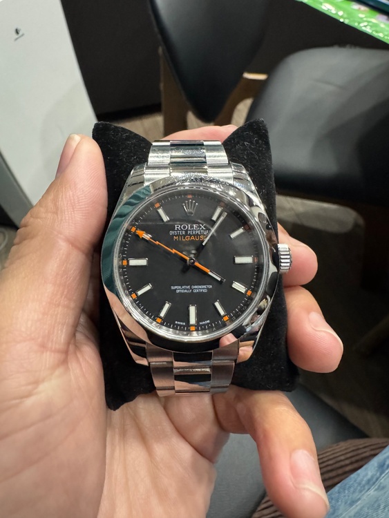 ロレックス ミルガウス 11640（高級時計）の商品画像 - 査定依頼日：2026年3月2日 - 最高査定価格：1,300,000円