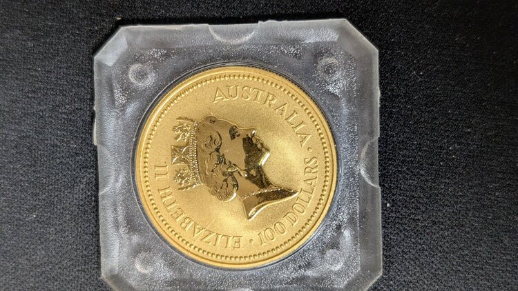 オーストラリア 1oz ナゲット金貨（金・貴金属）の商品画像 - 査定依頼日：2026年1月24日 - 最高査定価格：807,900円