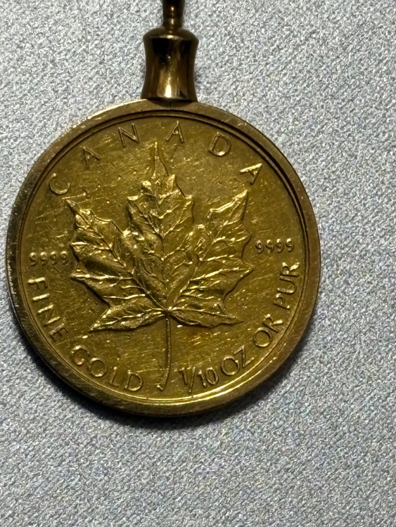 CANADA FINE GOLD 1/10 OZ OR PUR（金・貴金属）の商品画像 - 査定依頼日：2026年5月5日 - 最高査定価格：100,000円