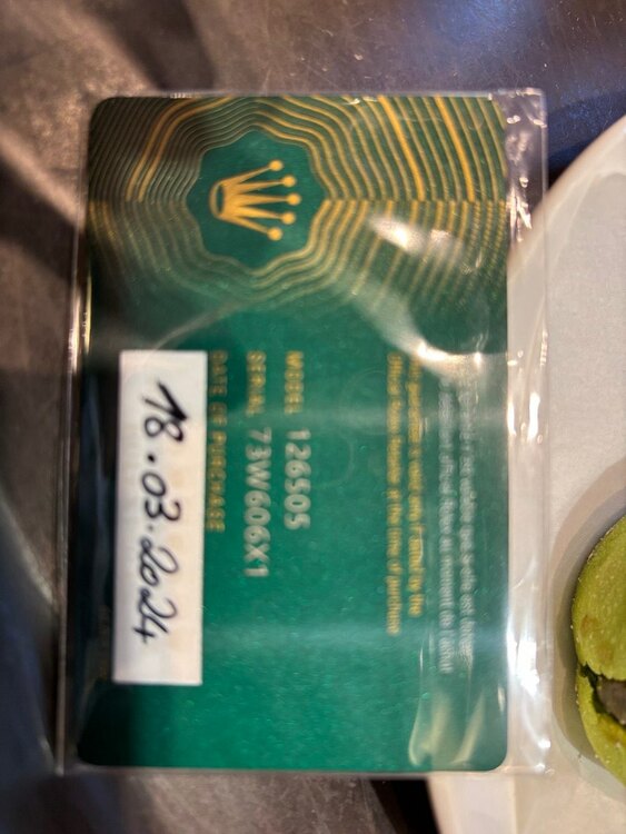 ロレックス デイトナ 126505（高級時計）の商品画像 - 査定依頼日：2025年5月10日 - 最高査定価格：7,900,000円