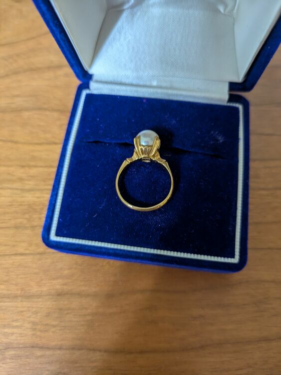 パールの指輪（金・貴金属）の商品画像 - 査定依頼日：2025年8月25日 - 最高査定価格：20,000円