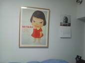 奈良美智Mitariポスター額装（美術品・骨董品）の商品画像 - 査定依頼日：2026年3月21日 - 最高査定価格：1,000円