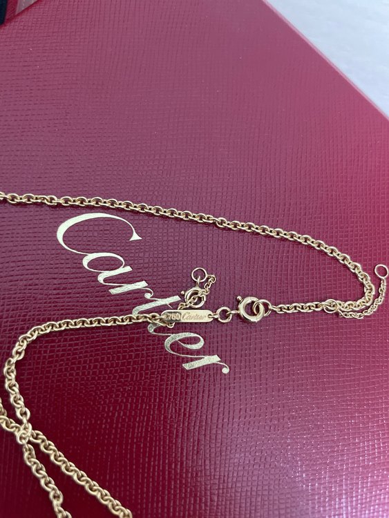 カルティエ　トリニティネックレス（金・貴金属）の商品画像 - 査定依頼日：2023年10月21日 - 最高査定価格：100,000円