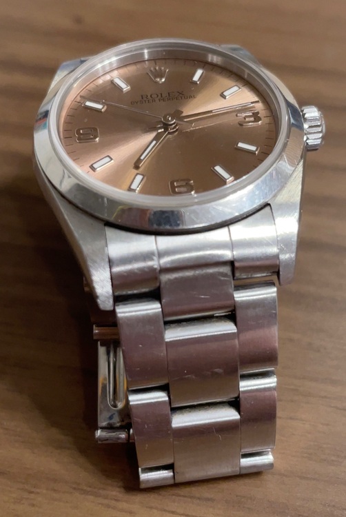 ロレックス パーペチュアル 7708（高級時計）の商品画像 - 査定依頼日：2025年7月27日 - 最高査定価格：550,000円