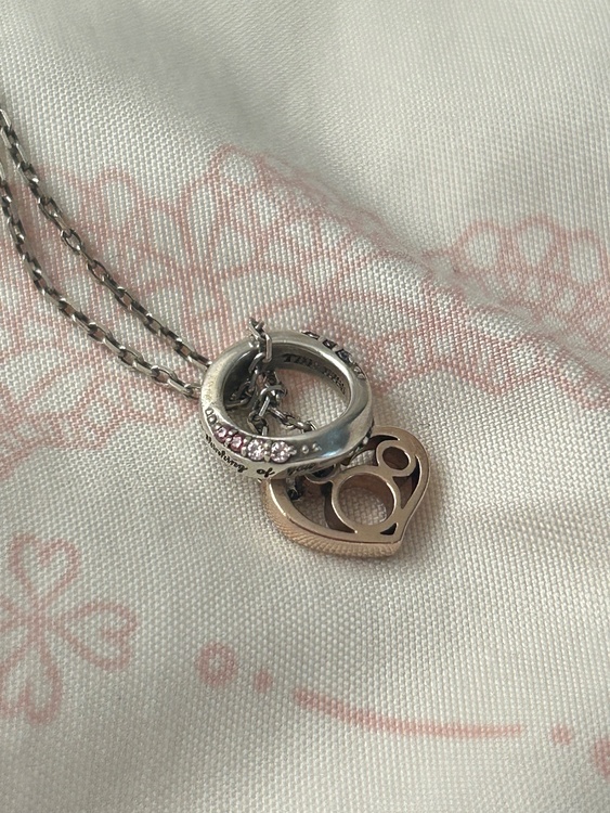 THE KISS ディズニー ミッキー シルバーペアネックレス（宝石）の商品画像 - 査定依頼日：2026年9月18日 - 最高査定価格：15,000円