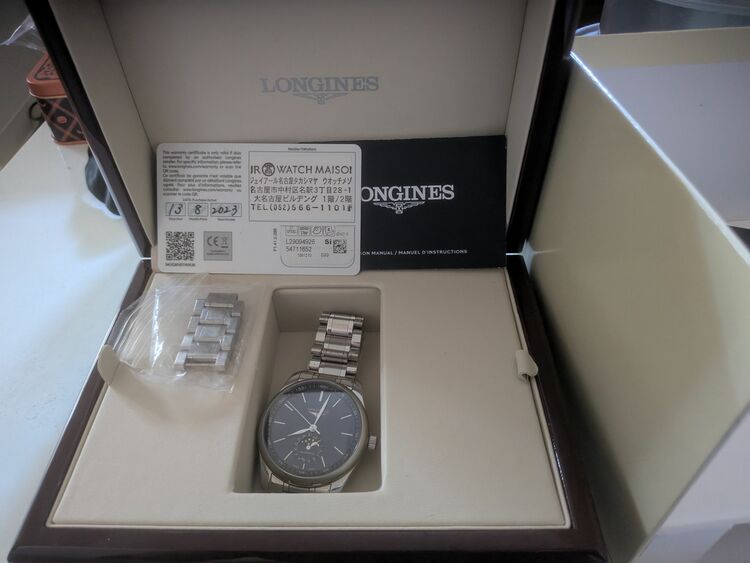 その他 ロンジン L2.909.4.92.6（高級時計）の商品画像 - 査定依頼日：2025年11月8日 - 最高査定価格：130,000円