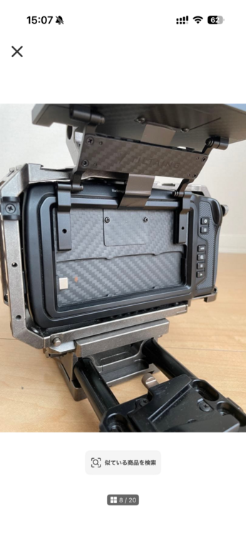 black Maigic polket cinema camera 4k（カメラ）の商品画像 - 査定依頼日：2026年6月21日 - 最高査定価格：40,000円