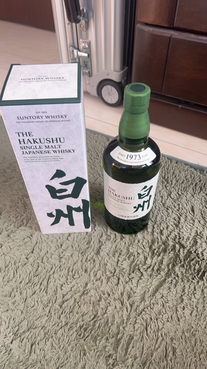 白州（お酒）の商品画像 - 査定依頼日：2026年1月14日 - 最高査定価格：9,000円