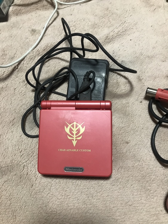 ゲームボーイアドバンス　シャア（ゲーム機本体・ゲームソフト）の商品画像 - 査定依頼日：2020年9月9日 - 最高査定価格：3,000円