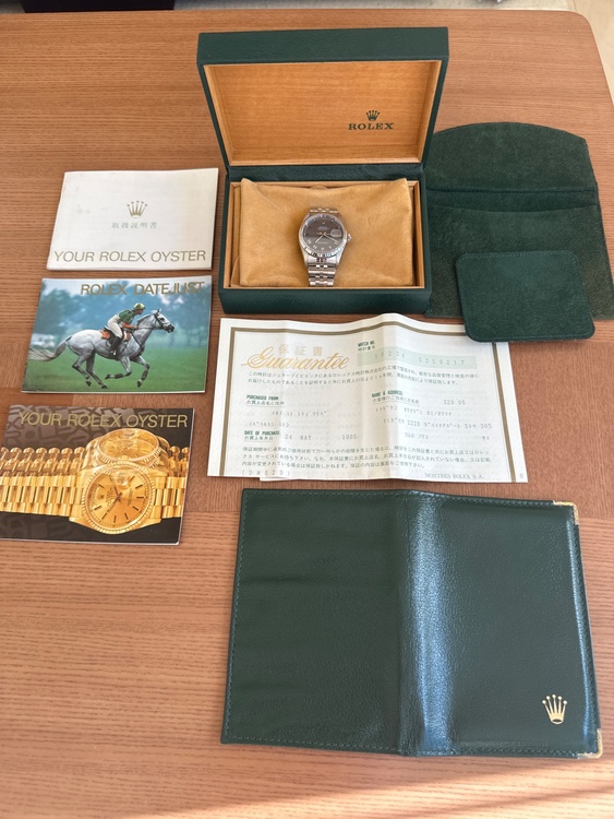 ロレックス デイトジャスト 1623 S359217（高級時計）の商品画像 - 査定依頼日：2025年12月16日 - 最高査定価格：1,280,000円