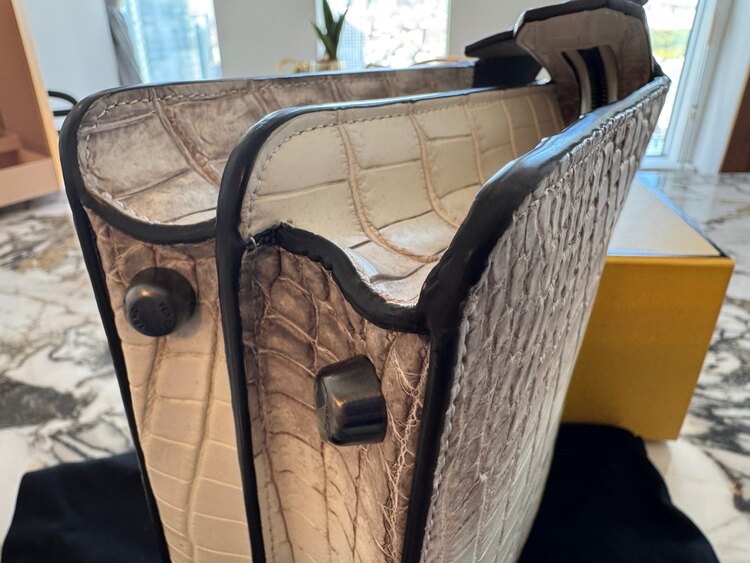 FENDI PEEKABOO ISEEU XCROSS Small クロコダイル（ブランドバッグ）の商品画像 - 査定依頼日：2025年4月15日 - 最高査定価格：550,000円