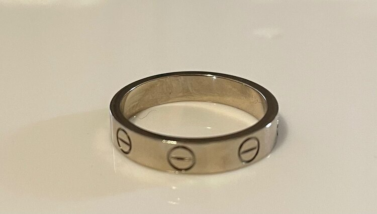 CARTIER ラブリング　WG（金・貴金属）の商品画像 - 査定依頼日：2024年12月1日 - 最高査定価格：70,000円