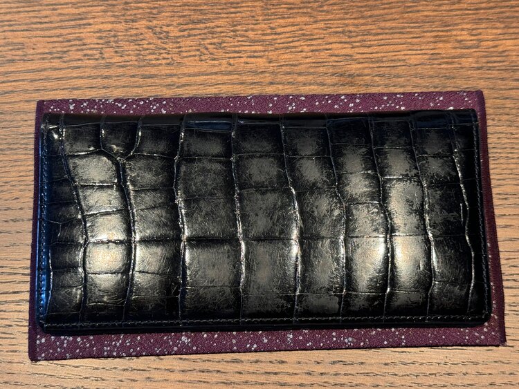 池田工芸　クロコダイルビルケース　Wミリオンウォレット（ブランド財布・小物）の商品画像 - 査定依頼日：2024年9月26日