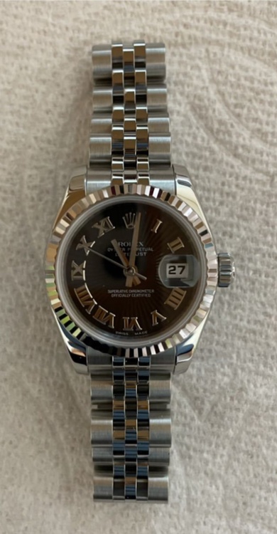 ブラックローマンジュビリー278274（高級時計）の商品画像 - 査定依頼日：2026年4月24日 - 最高査定価格：1,950,000円