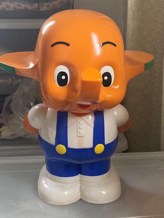 50センチサトちゃん貯金箱人形（美術品・骨董品）の商品画像 - 査定依頼日：2025年9月24日 - 最高査定価格：8,500円