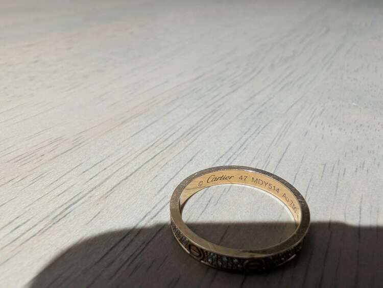 カルティエラブリング（金・貴金属）の商品画像 - 査定依頼日：2025年5月11日 - 最高査定価格：350,000円