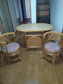 民芸家具テーブル椅子（美術品・骨董品）の商品画像 - 査定依頼日：2026年4月8日 - 最高査定価格：10,000円