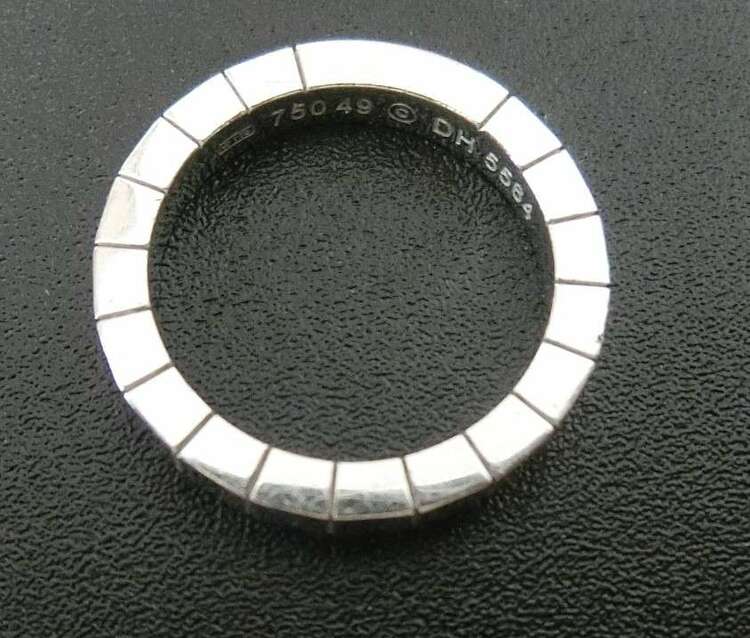 カルティエ ラニエール リング ホワイトゴールド（金・貴金属）の商品画像 - 査定依頼日：2025年2月6日 - 最高査定価格：50,000円