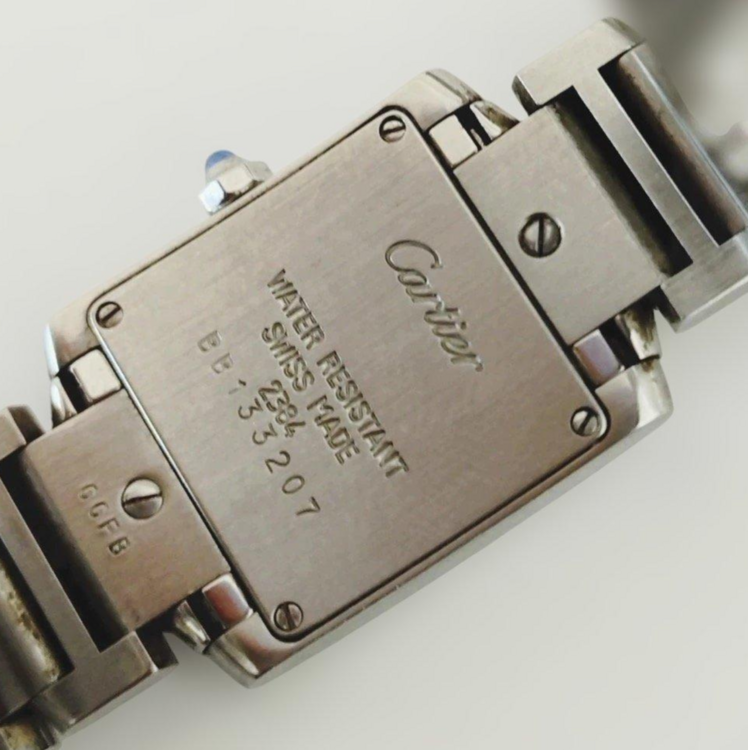 タンク フランセーズ SM（高級時計）の商品画像 - 査定依頼日：2026年3月29日 - 最高査定価格：360,000円