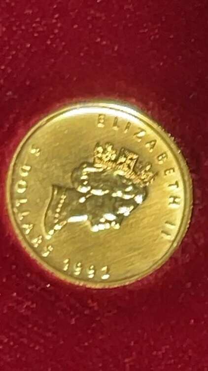 メイプルリーフ金貨（金・貴金属）の商品画像 - 査定依頼日：2025年2月2日 - 最高査定価格：46,000円