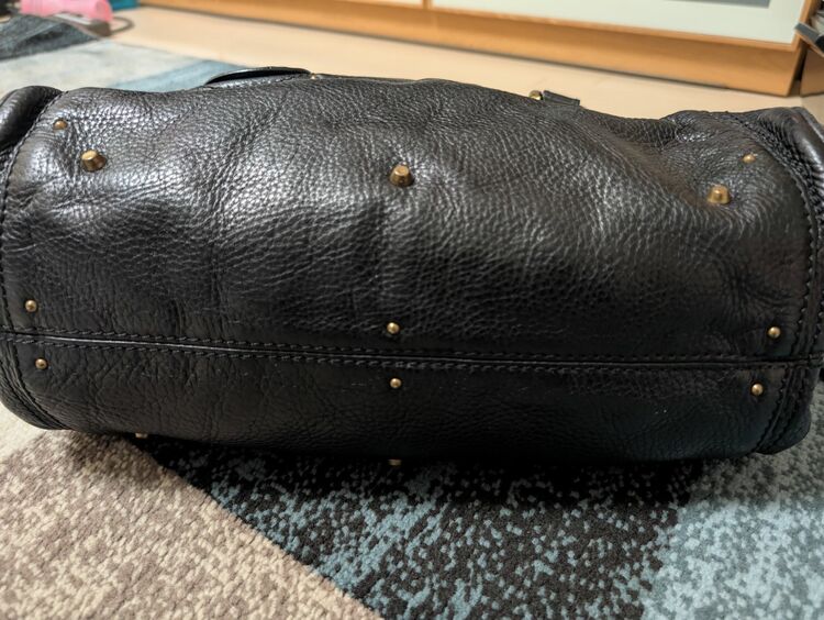 パディントン レザー ハンドバッグ ブラック（ブランドバッグ）の商品画像 - 査定依頼日：2025年6月19日 - 最高査定価格：60,000円