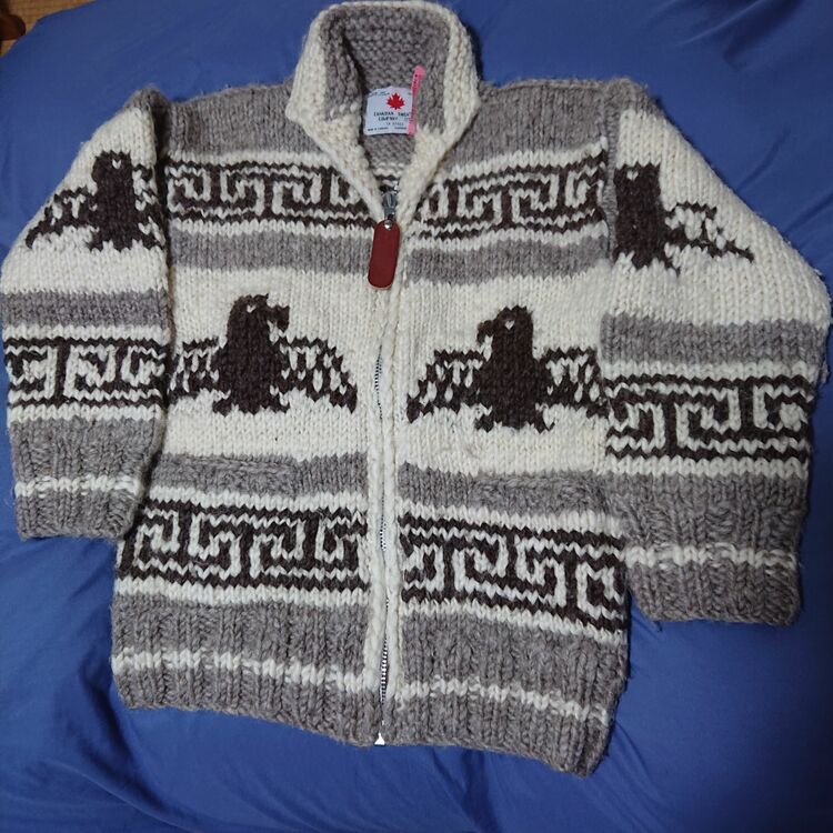 カナディアンセーターカンパニーのカウチンカーディガン（古着・ファッション）の商品画像 - 査定依頼日：2025年11月16日 - 最高査定価格：2,000円