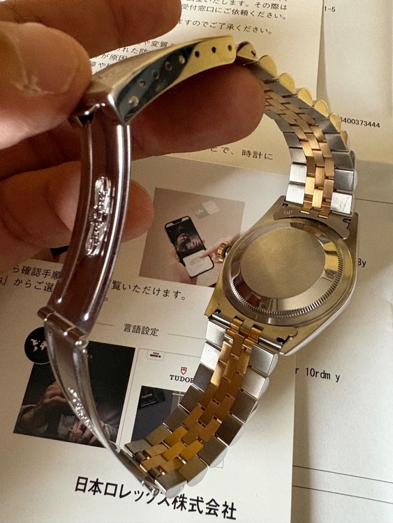 ロレックス デイトジャスト（高級時計）の商品画像 - 査定依頼日：2026年8月13日 - 最高査定価格：1,200,000円