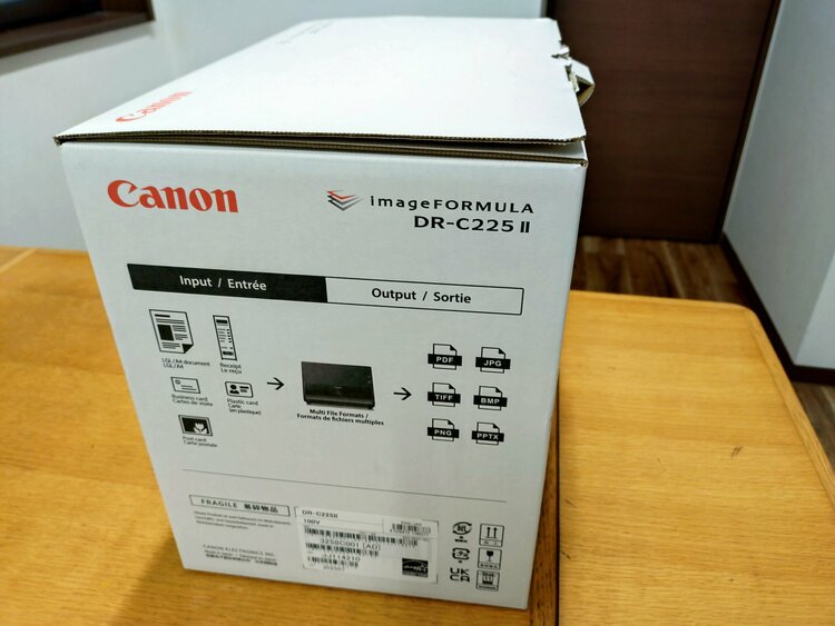 CANON　imageFORMULA DR-C225Ⅱドキュメントスキャナー（PC・タブレット）の商品画像 - 査定依頼日：2025年12月11日 - 最高査定価格：12,000円