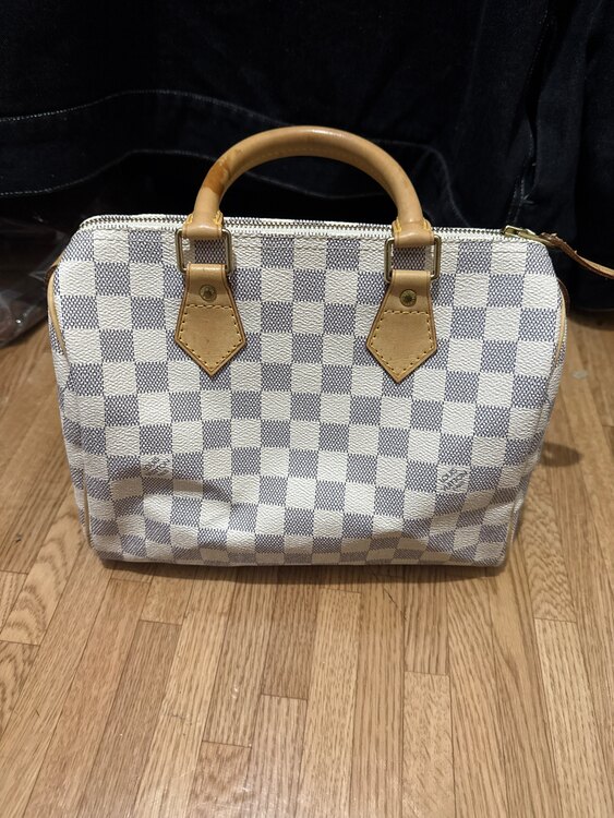 ルイヴィトン ダミエ アズール スピーディ25（ブランドバッグ）の商品画像 - 査定依頼日：2025年4月30日 - 最高査定価格：120,000円