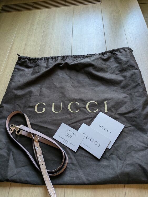 グッチニース マイクログッチシマ 2WAYハンドバッグ 型　番	309617（ブランドバッグ）の商品画像 - 査定依頼日：2025年10月28日 - 最高査定価格：60,000円