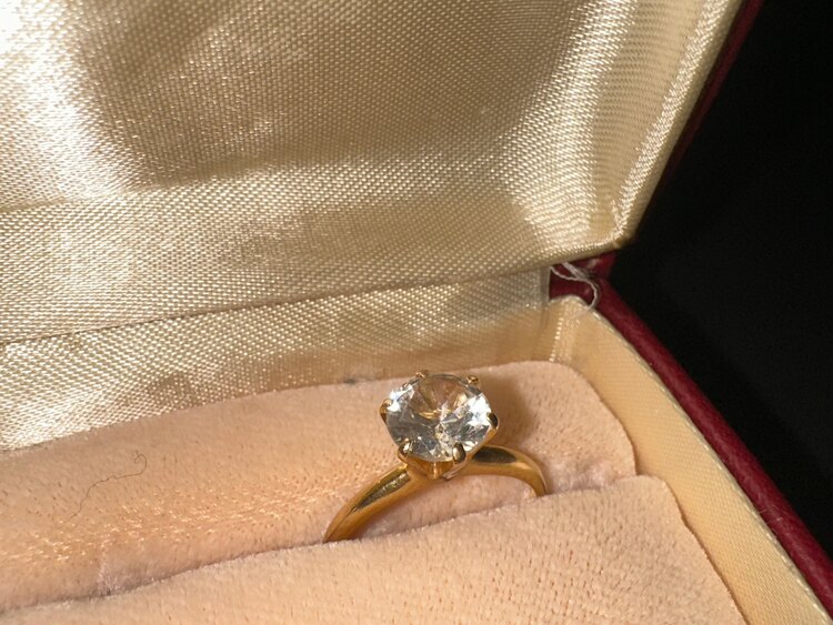 k18リング　ダイヤモンド（宝石）の商品画像 - 査定依頼日：2025年3月18日 - 最高査定価格：100,000円