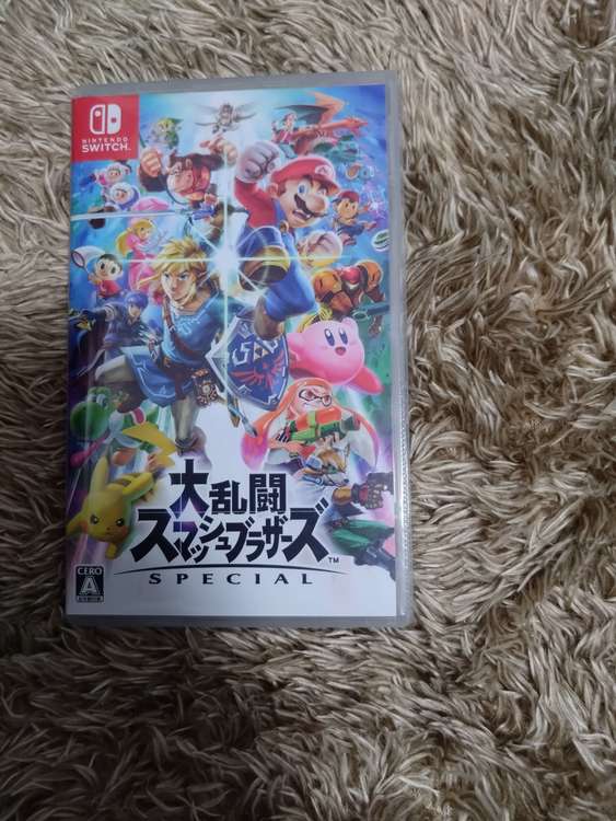 Nintendo Switchソフト大乱闘スマッシュブラザーズ（ゲーム機本体・ゲームソフト）の商品画像 - 査定依頼日：2022年11月4日 - 最高査定価格：3,000円