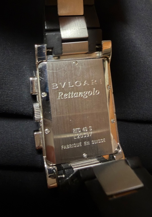 BVLGARI レッタンゴロ RTC49S（高級時計）の商品画像 - 査定依頼日：2026年10月3日 - 最高査定価格：100,000円