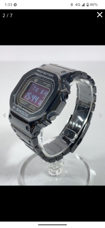 G-SHOCK GMW-B5000 （高級時計）の商品画像 - 査定依頼日：2026年2月14日 - 最高査定価格：15,500円