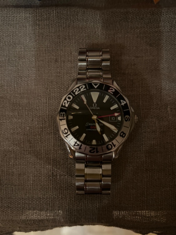 オメガ シーマスター  GMT マスター　ジェリーロペス2536.50（高級時計）の商品画像 - 査定依頼日：2026年5月19日 - 最高査定価格：350,000円