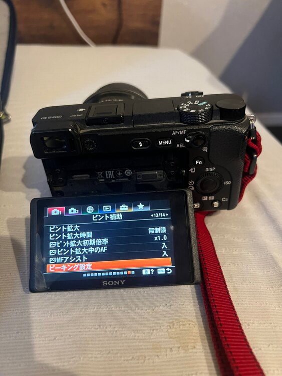 α6400 パワーズームレンズキット ILCE-6400L ブラック（カメラ）の商品画像 - 査定依頼日：2025年5月25日 - 最高査定価格：61,000円