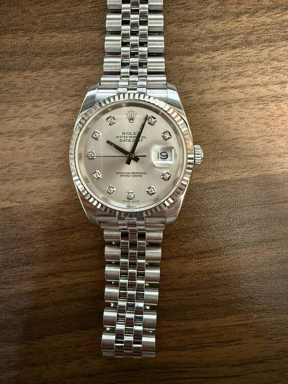 Rolex Datejust 116234 （高級時計）の商品画像 - 査定依頼日：2025年5月22日 - 最高査定価格：1,240,000円