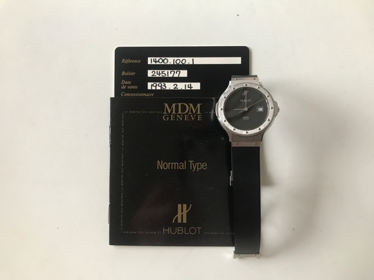 ウブロ クラシックフュージョン 24517（高級時計）の商品画像 - 査定依頼日：2025年9月24日 - 最高査定価格：120,000円