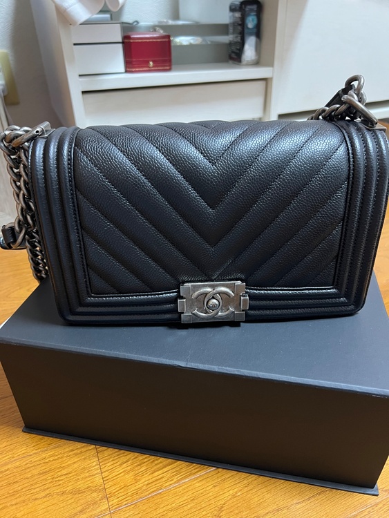 ボーイCHANEL シェブロン（ブランドバッグ）の商品画像 - 査定依頼日：2026年10月14日 - 最高査定価格：400,000円