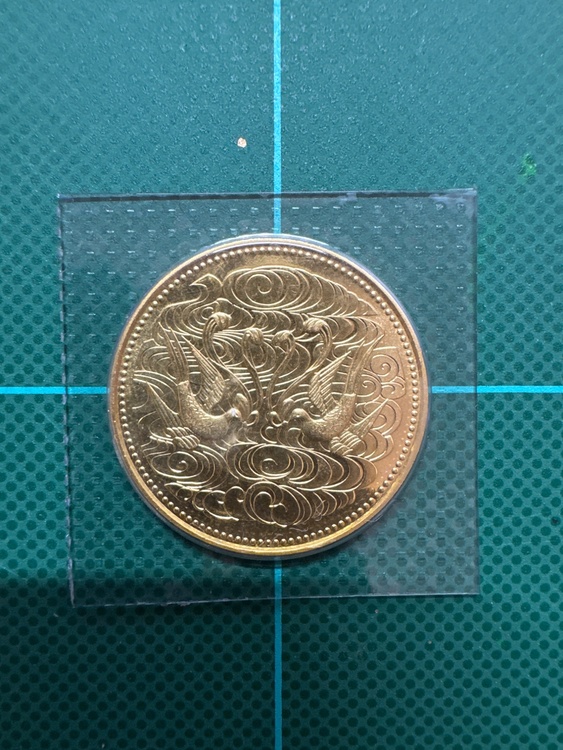 天皇陛下御在位六十年記念金貨（金・貴金属）の商品画像 - 査定依頼日：2026年3月4日 - 最高査定価格：515,000円