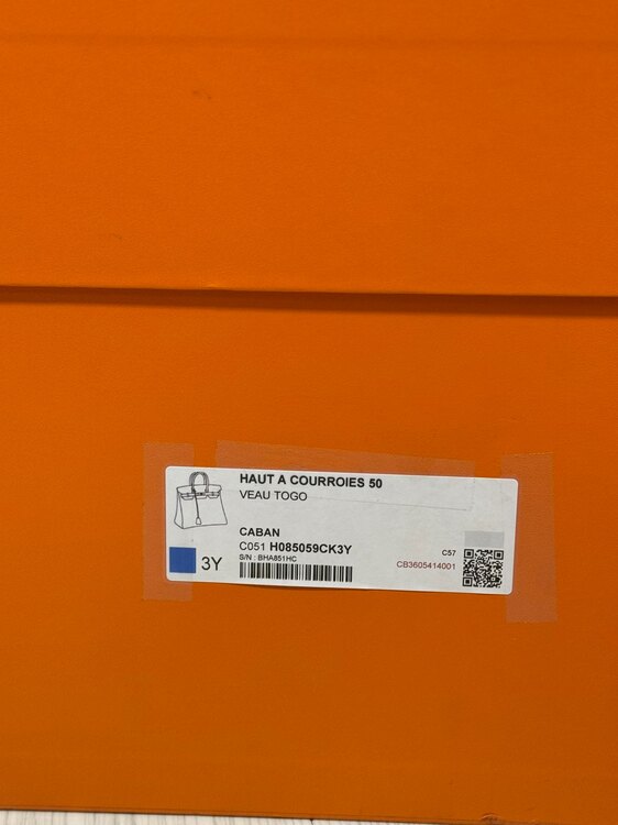 エルメス オータクロア 50 マルチポケット（ブランドバッグ）の商品画像 - 査定依頼日：2025年1月28日 - 最高査定価格：999,999,999円