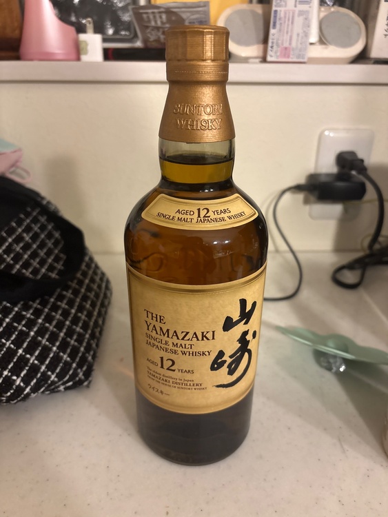 サントリーシングルモルトウイスキー《山崎》12年（お酒）の商品画像 - 査定依頼日：2026年3月16日 - 最高査定価格：20,000円