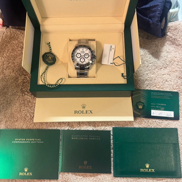 116500LN 白　2020/9 最新ギャラ（高級時計）の商品画像 - 査定依頼日：2026年1月17日 - 最高査定価格：4,900,000円