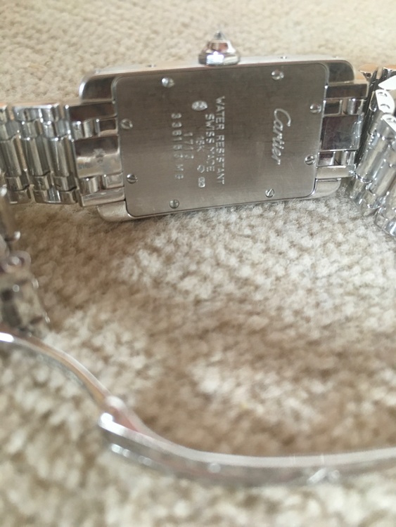 カルティエ タンク （高級時計）の商品画像 - 査定依頼日：2025年6月18日 - 最高査定価格：1,200,000円