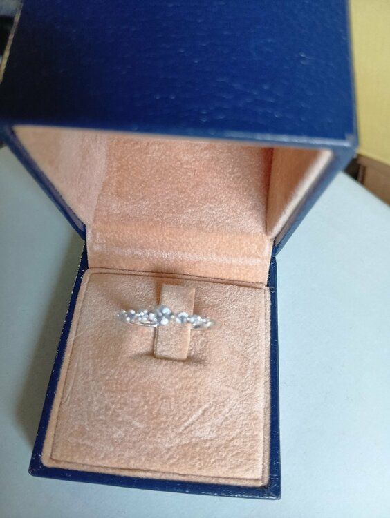 k18ホワイトゴールドリング（宝石）の商品画像 - 査定依頼日：2026年3月22日 - 最高査定価格：55,000円