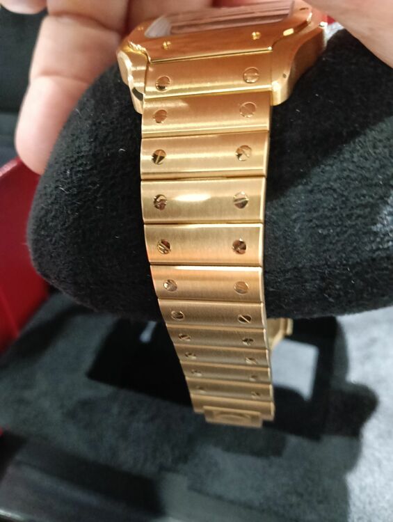 サントスLM（高級時計）の商品画像 - 査定依頼日：2025年8月5日 - 最高査定価格：5,000,000円